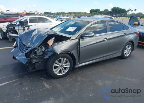 2014 Hyundai Sonata Gls from USA, damaged, VIN 5NPEB4AC2EH847841